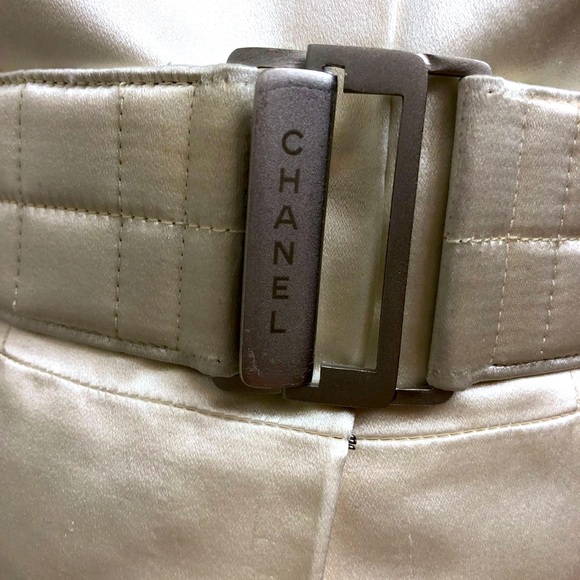 CHANEL Vintage 100% Silk Top/Blouse - Picture 7 of 11